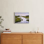 "Fair Exchange" - Art Print in Marshy Green by Stephanie Goos Johnson - In a Room