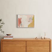 "seventy-five I" - Art Print in Bubble Gum by Morgan Kendall - In a Room
