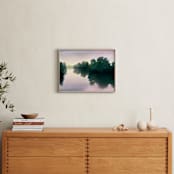 "Divergent Water" - Art Print in Divergent Green by Stephanie Goos Johnson - In a Room