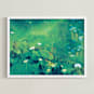 "Save Me a Spot, Meadow" - Art Print in Meadow by Tracy Ann - Framed