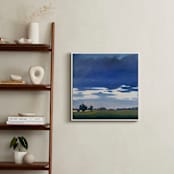 "Come Rain or Shine" - Art Print in Summer Storm by Stephanie Goos Johnson - In a Room