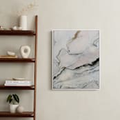 "Beneath the Layers" - Art Print in Pewter by Melanie Severin - In a Room