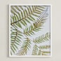 "Synthesis" - Art Print in Fern Green by Shannon Terrell - Framed