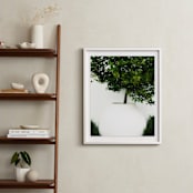 "verdant garden II" - Art Print in leaf by Sara Hicks Malone - In a Room