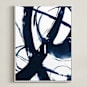 "Quietly Alive" - Art Print in Night by Roann Mathias - Framed Canvas