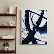 "Quietly Alive" - Art Print in Night by Roann Mathias - In a Room
