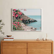 "Italian Summer" - Art Print in Ocean Blue by Heather Loriece - In a Room