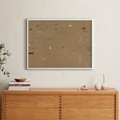 "Room 2" - Art Print in Beige by Shiho Whitehead - In a Room