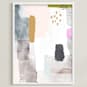 "Gather" - Art Print in Slate by Melanie Severin - Framed