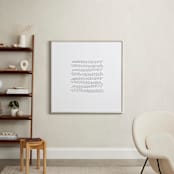 "Arrows" - Art Print in ebony by Waldo Press - In a Room