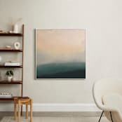 "Mystical 2" - Art Print in White by Amy Hall - In a Room