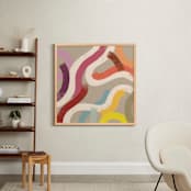 "The Dance 1" - Art Print in Sand by Paola Benenati - In a Room