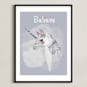 " BELIEVE " - Art Print in Misty Grey by Acadreamia Designs - Framed
