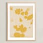 "Botanica 1" - Art Print in Amber by Kamala Nahas - Framed
