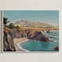 "The Wild Sonoma Coast" - Art Print in Pacific Blue by Amanda Phelps - Framed Canvas