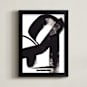 "Untitled 1b" - Art Print in Black and White by Jaime Derringer - Framed
