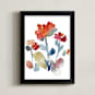 "Nouveau Boheme_Japanese garden IV" - Art Print in Persimmon by Kiana Lee - Framed