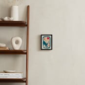 "Synchronized Nature" - Art Print in abysmal teal by Megan Zang - In a Room