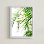 "Palm 3" - Art Print in color by Kamala Nahas - Framed