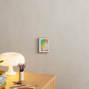 "Tropical Vibes" - Art Print in Olive Green by Dominique Vari - In a Room