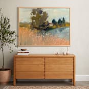 "Take Me Home I" - Art Print in Wheat by Lindsay Megahed - In a Room