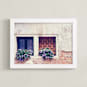 "Venetian Windows" - Art Print in brick by lulu and isabelle - Framed