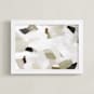 "Sierra Abstraction 4" - Art Print in Sage by Melanie Severin - Framed