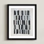 "tonality I" - Art Print in Slate by Sara Hicks Malone - Framed