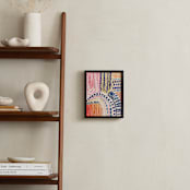 "Shakti Hand Painted" - Art Print in Warm Summer by Melanie Biehle - In a Room