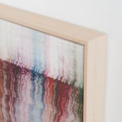 "Like a Marbling" - Art Print in Rust by Sumak Studio - Frame Close-up