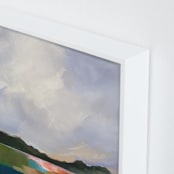 "Homeland" - Art Print in Blue Homeland by AlisonJerry - Frame Close-up