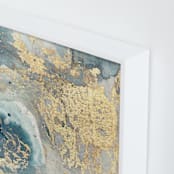 "Gem No. 2" - Art Print in Emerald by Julia Contacessi - Frame Close-up