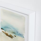 "Beach" - Art Print in Sea by Yao Cheng Design - Frame Close-up
