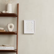 "Think positive" - Art Print in Sunshine by Stacey Meacham - In a Room
