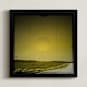 "The Road We Travel Two" - Art Print in Gold by Melissa Thomas - Framed