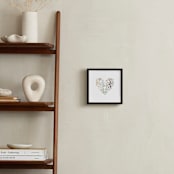 "Heart Maze" - Art Print in Teal by Pat Jennings - In a Room