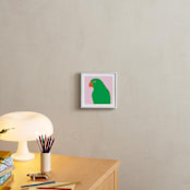 "Hey, You Looking At Me? I" - Art Print in Vibrant Tones by IGGI - In a Room