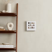 "Instant Gallery" - Framed Photo in White by Olivia Kanaley Inman - In a Room