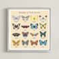 "Butterfly Guide" - Art Print in Dune by IGGI - Framed