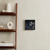 "Quietly Revealing" - Art Print in Black Charcoal by Charlotte Mello Stevenson - In a Room