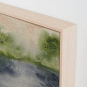 "Marshlands" - Art Print in Ink by Holly Whitcomb - Frame Close-up