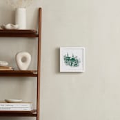 "Churchill Downs" - Art Print in Emerald by Paul Berthelot - In a Room
