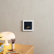 "starry sky leopard" - Art Print in navy by Cass Loh - In a Room