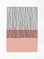 "Color Streak" - Wall Mural in Peach by Kiersten Garner - Full Size