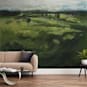 "Tomah" - Wall Mural in Forest Green by Lorent and Leif - In a Room
