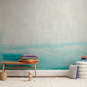 "Seafront" - Wall Mural in White by Itsy Belle Studio - In a Room