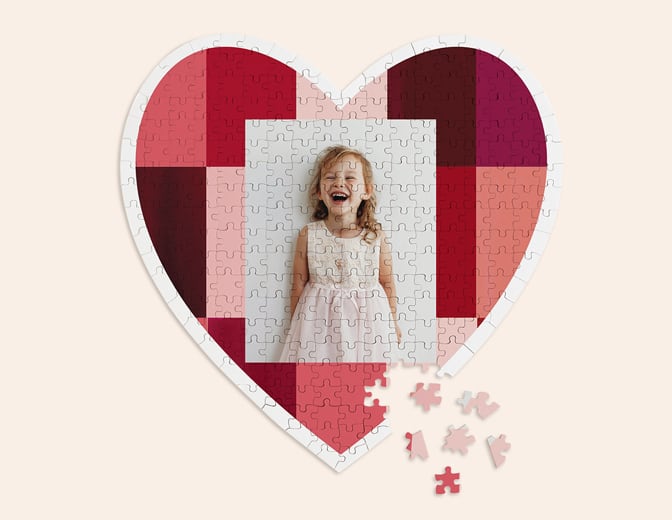 Shop heart-shaped puzzles
