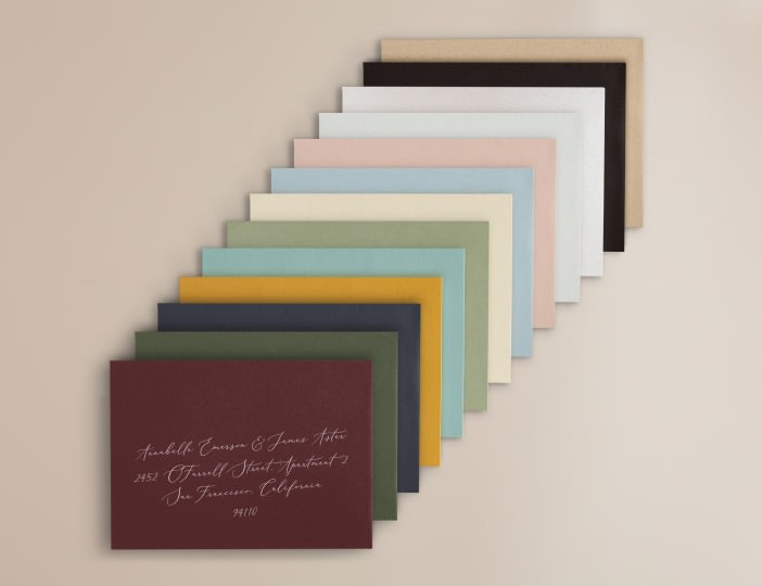 Colored Envelopes image