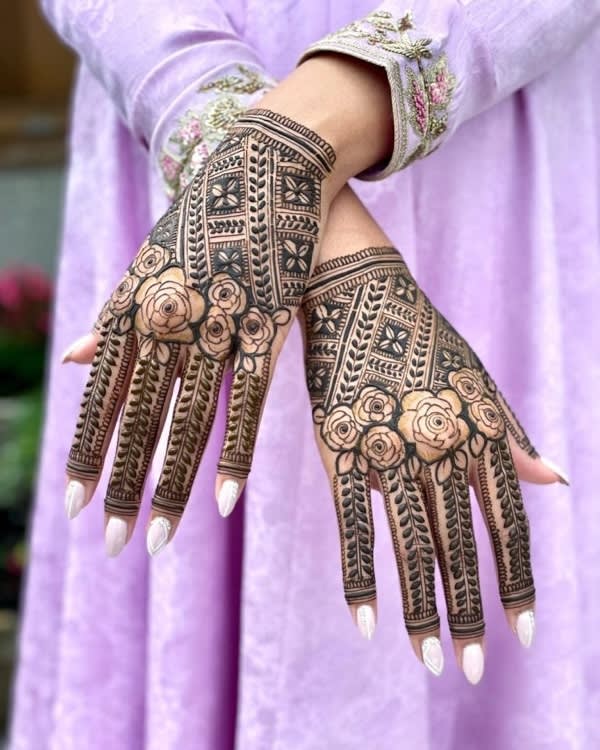 75 Latest Bridal Mehndi Designs For Full Hands & Feet To Bookmark RN -  Wedbook-daiichi.edu.vn