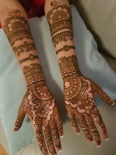 Unique Back hand Bridal Mehndi Design - Wedding Secrets-atpcosmetics.com.vn